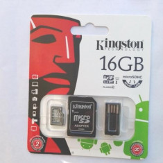 Card memorie 16 Gb cu adaptor USB foto