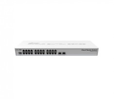 Cloud Router Switch, CRS326-24G-2S+RM, 800 MHz CPU, 512MB RAM,24xGigabit LAN, 2xSFP+ cages, RouterOS L5 or SwitchOS (dual boot), 1Urackmount case, PSU foto