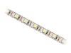 Bandă LED alb cald 5050, 60 LED/m, 10mm, PCB alb, IP20, 120&deg;