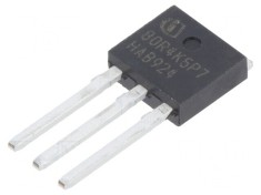 N-MOSFET Tranzistor 800V 1A 13W IPAK foto