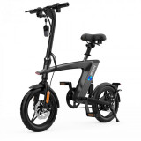 Bicicleta electrica iSEN H1 Flying Fish Negru, 250W, 22NM, Rulare full electric sau asistata, 25km h, IPX4, Baterie detasabila 10Ah