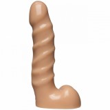 Dildo Doc Johnson VacULock 18cm Vanilla