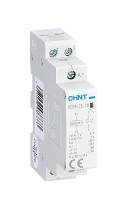 Contactor modular 25A 2NO 220/240, Chint foto