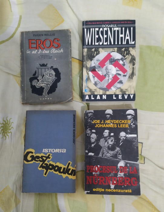 eros in al treilea reich + dosarul wiesenthal + procesul de la nurnberg + gesta