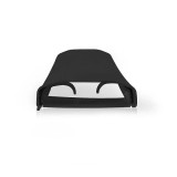 Organizator Cabluri Nedis 110cm, PVC/ABS, Negru - Mascare si Gestionare Cabluri, Montare Facila