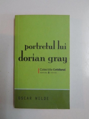 PORTRETUL LUI DORIAN GRAY de OSCAR WILDE 2008 *PREZINTA HALOURI DE APA foto