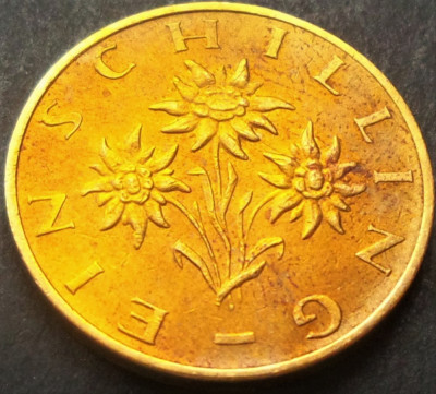 Moneda 1 SCHILLING - AUSTRIA, anul 1986 *cod 1839 foto
