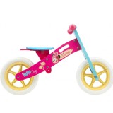 Bicicleta Pegas fara pedale din lemn, Seven-Minnie, Roz/Albastru