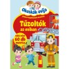 Okosk&aacute;k ovija - Tűzolt&oacute;k az oviban - J&aacute;t&eacute;kos foglalkoztat&oacute; kicsiknek - t&ouml;bb mint 60 db matrica