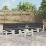 vidaXL Perne de paleți, 7 buc., negru, material textil 3217149