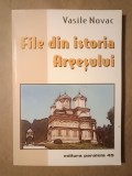 Vasile Novac - File din istoria Argeșului (2001)