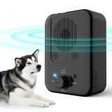 Cumpara ieftin Statie wireless anti-latrat Vigomed, Ultrasunete, 3 niveluri de frecventa, Impermeabil, Negru