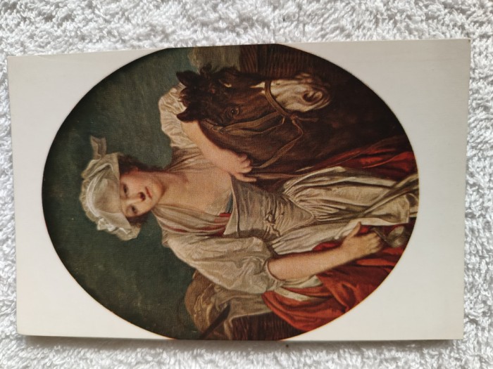carte postala reproducere arta .