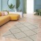 Covor Belgian, Porto 16731, Crem/Verde, Diverse Dimensiuni - 200x290 cm