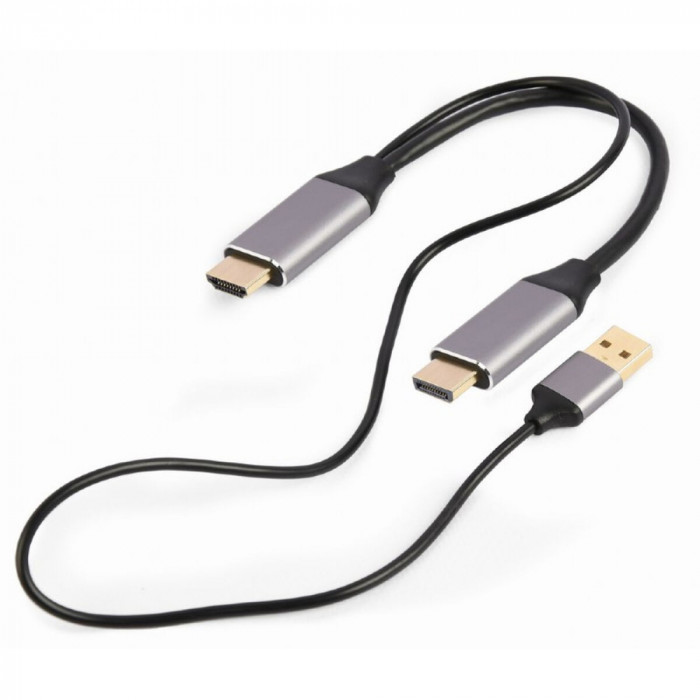 DisplayPort to HDMI Adapter GEMBIRD A-HDMIM-DPM-01 2 m Black