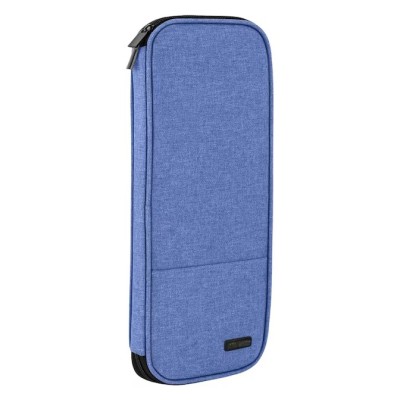 Penar pentru accesorii de cusut sau tricotat Teamoy, 39.4 x 13.2 x 2.8cm, nylon, albastru foto