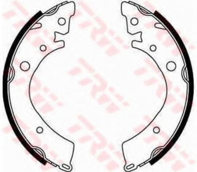 Set saboti frana HONDA CIVIC VI Hatchback (EJ, EK) (1995 - 2001) TRW GS8215 foto