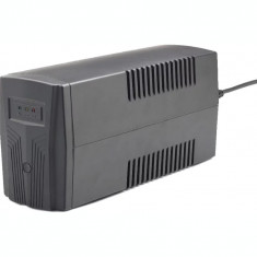 UPS GEMBIRD Line Interactive 850VA/ 510W AVR 2 x socket Schuko indicatie status cu LED 1 baterie 12V/8Ah Backup: pana la 20 min. incarcare: pana la 12 foto