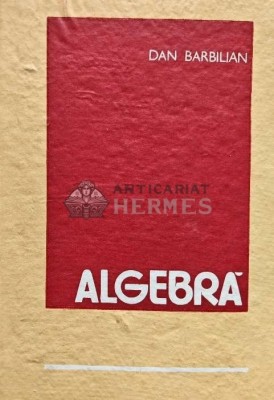 Algebra - 1985 - Dan Barbilian (AC198) foto