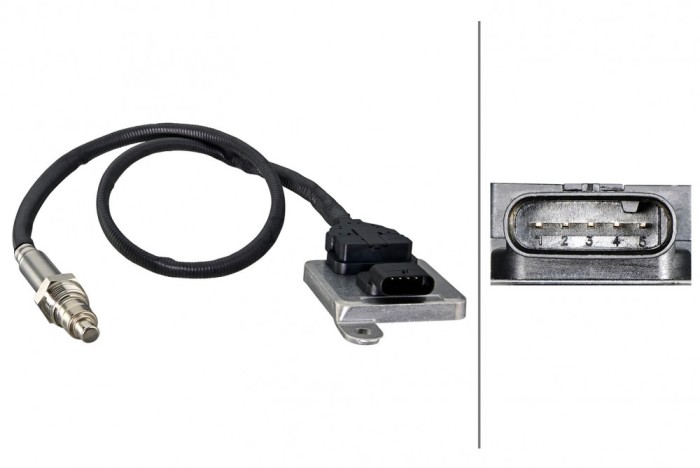 HELLA 6PN 358 307-191 Senzor NOx, Catalizator NOx
