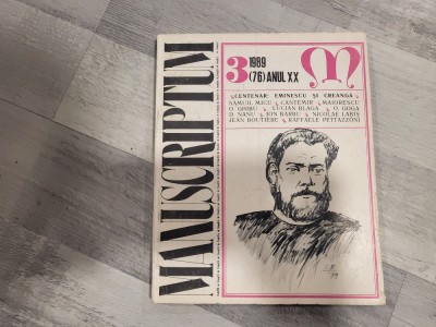 Manuscriptum nr.3/1989 foto