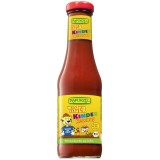 Ketchup de tomate bio Rapunzel pentru copii, indulcit cu sirop de mere, 450ml, vegan, fara gluten