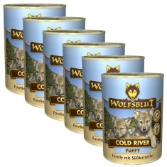 Conserva Wolfsblut Cold River Puppy 6 x 395 g foto