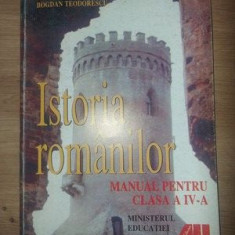 Istoria romanilor. Manual pentru clasa a 4-a - Liviu Burlec, Liviu Lazar