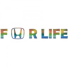 Sticker Honda For Life