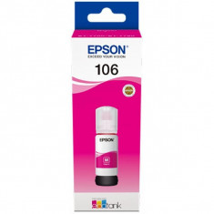 Cartus cerneala epson 106 ecotank magenta capacitate 70ml pentru l7160 l7180.