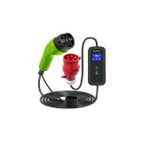 &Icirc;ncărcător auto electric Qoltec EV 2-&icirc;n-1 tip2 | 7kW | 230 V | CEE 3 PIN