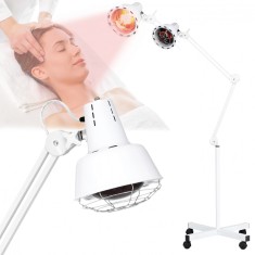 Lampa medicala pe suport Sollux, infraro?u, Alb Solux foto