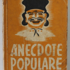 ANECDOTE POPULARE , VOL. I ED. a - IX - a de TH. D. SPERANTIA , 1943