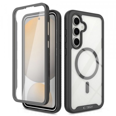 Husa MagSafe pentru Samsung Galaxy S24 FE S721, Tech-Protect, Defense360, Neagra foto