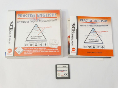 Joc consola Nintendo DS - Practise English - complet foto