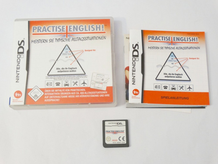 Joc consola Nintendo DS - Practise English - complet