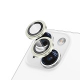 Folie sticla iPhone 15 Camera Protector Lito S+, galben