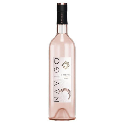 Vin Rose Sec Navigo Compas, Cupaj, 0.75 L, 13% Alcool, Jidvei, Vin Navigo Compas, Vin Rose Navigo Compas, Vin Sec Navigo Compas, Vin Cupaj Shiraz Pino foto