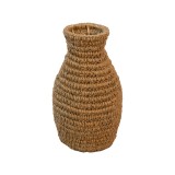 Cumpara ieftin Vaza decorativa impletita Agelen Boho Pako World Natural 20x20x33 cm