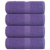 Prosoape pentru oaspeți 4 buc Violet 360 g/m&sup2; 100% bumbac