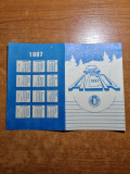 Calendar 1987 - automobil club roman