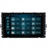 Navigatie 2K Volkswagen T-Roc (2017+) 8GB RAM Android 13 Octacore Slot Sim 4G DSP GPS Wi-FI Carplay Android Auto USB Bluetooth Waze Touchscreen 9.5 In