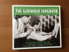 The Very Best Of The George Gershwin Songbook UK 2 CD dublu disc selectii various muzica usoara jazz pop sigilat nou