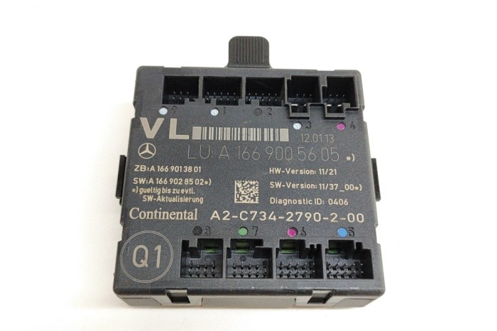 Modul de control ușă st&acirc;nga față MERCEDES-BENZ CLA Coupe C117 2013 OEM: A1669005605,A1669013801,A1669028502,A2C7342790200 | 25694228