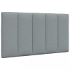 VidaXL Pernă tăblie de pat, gri deschis, 80 cm, material textil 4019135