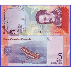 Venezuela 2018 - 5 bolivares, necirculata