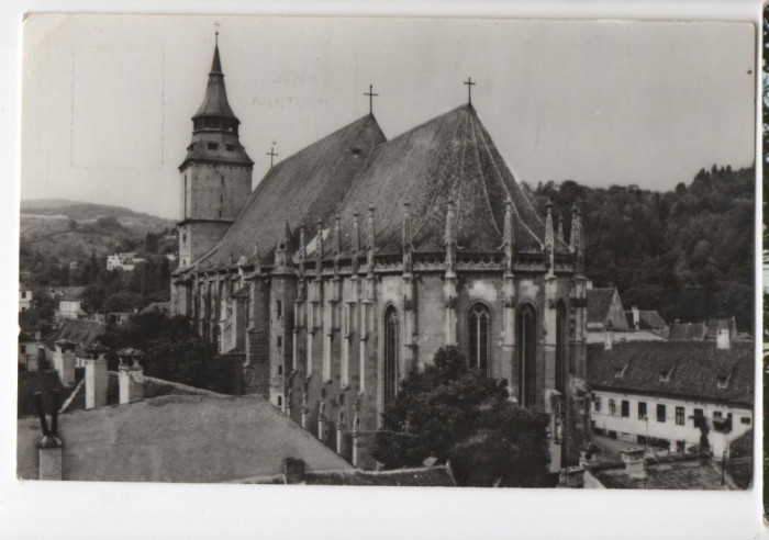 CPI B 11612 CARTE POSTALA - BRASOV. BISERICA NEAGRA