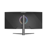 JAPANNEXT Monitor Curbat 37.5" IPS UWQHD+ (3840x1600) 144Hz 1ms HDR Charging