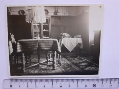 Interior de casă țărănească foto