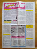 3 ziare Program Fotbal, anii 1984-1986